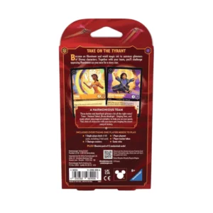 Alternative view of Starter Deck Disney Lorcana: Tiana e Bruno (Amber & Amethyst)