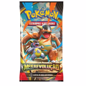 Alternative view of Booster Pokémon TCG: Megaevolução - Pacote com 6 Cartas - Copag (Português)
